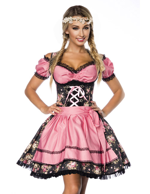 DIRNDLINE - Premium Bluse & Dirndl aus edlem Denim