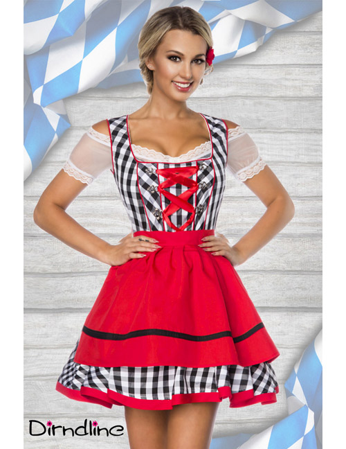 DIRNDLINE - Traditionelles Minidirndl