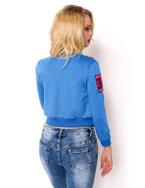 Zugeschnürt-Shop - Blousonjacke blau