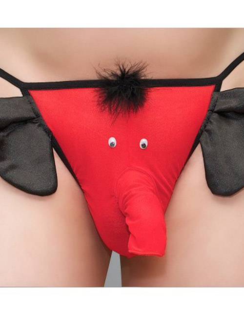 Andalea - Scherzstring Elefant MC/9029 AMC102176M rot – Produktbild 1