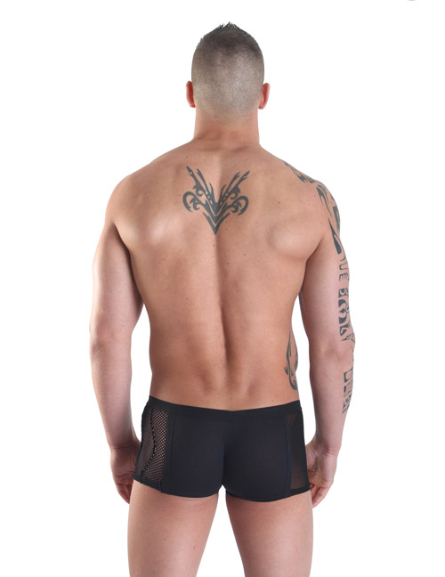 LOOK ME - Herren Boxer Visible Man LM23-67BLK schwarz LOOK ME - Herren Boxer Visible Man LM23-67BLK schwarz