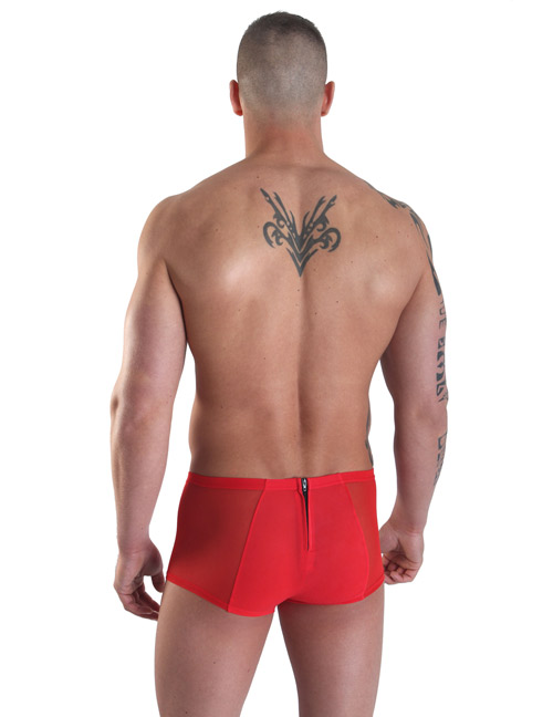 LOOK ME - Herren Minipant Wiz LM16-68RED rot – Produktbild 2
