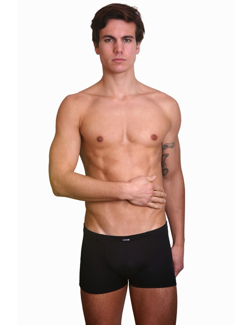 LOOK ME - Herren Boxer Rocket LM38-67BLK schwarz