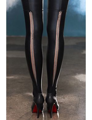 7Heaven - Straps-Strümpfe A0190 7H698946M schwarz
