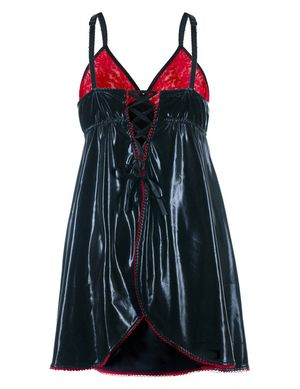 Andalea - Wetlook Chemise SB/1003 AN530855M schwarz/rot