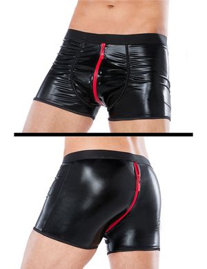 Andalea - Boxershort MC/9051 AMC538874M schwarz mit rotem Zipper Andalea - Boxershort MC/9051 AMC538874M schwarz mit rotem Zipper