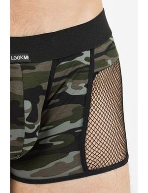 LOOK ME - Boxer Short Military 58-67 LM58-67CAM schwarz/grün LOOK ME - Boxer Short Military 58-67 LM58-67CAM schwarz/grün