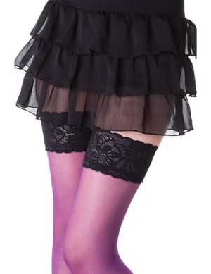 Legg Story - halterlose Strümpfe Barbara LS700159M schwarz Legg Story - halterlose Strümpfe Barbara LS700159M schwarz