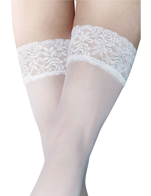 Legg Story - halterlose Strümpfe Lisa LS700141M weiß Legg Story - halterlose Strümpfe Lisa LS700141M weiß