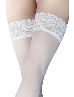 Legg Story - halterlose Strümpfe Lisa LS700141M weiß Legg Story - halterlose Strümpfe Lisa LS700141M weiß