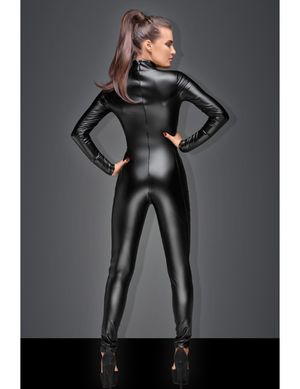 Noir Handmade - Powerwetlook mit Ausschnitten schwarz