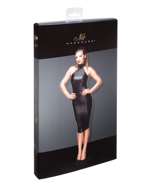 Noir Handmade - Angesagtes Bleistiftkleid schwarz – Produktbild 6