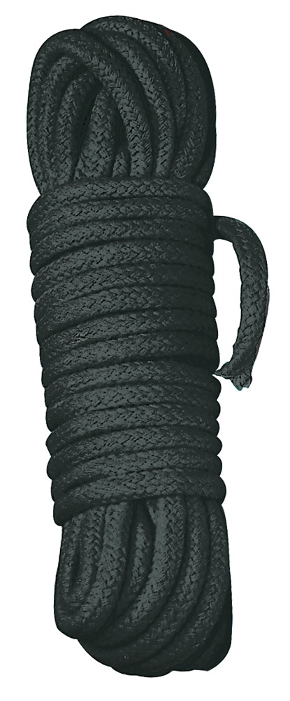 Shibari Bondage - Bondage-Seil 7m schwarz Shibari Bondage - Bondage-Seil 7m schwarz