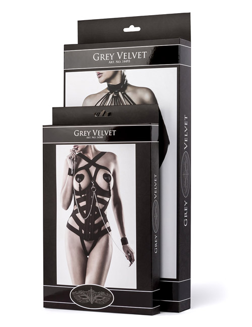 Grey Velvet - 3-teiliges Lingerie-Set Grey Velvet - 3-teiliges Lingerie-Set – Produktbild 5