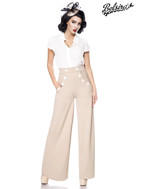 Belsira - Marlenehose beige Belsira - Marlenehose beige