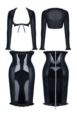 Demoniq - Set Erna schwarz
