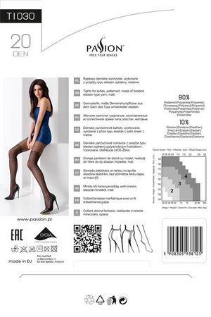 Passion - Strumpfhose TI030 schwarz Passion - Strumpfhose TI030 schwarz