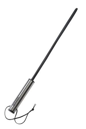 XXdreamSToys - Rohrstock 'Flex' mit Edelstahlgriff, Ø 1,30 cm schwarz