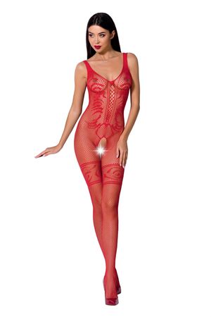 Passion Exklusiv - Bodystocking BS069 red