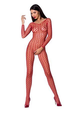 Passion Exklusiv - Bodystocking BS068 red Passion Exklusiv - Bodystocking BS068 red