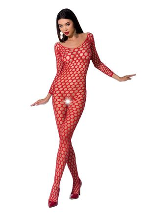 Passion Exklusiv - Bodystocking BS077 red Passion Exklusiv - Bodystocking BS077 red