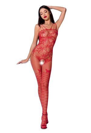 Passion Exklusiv - Bodystocking BS076 red