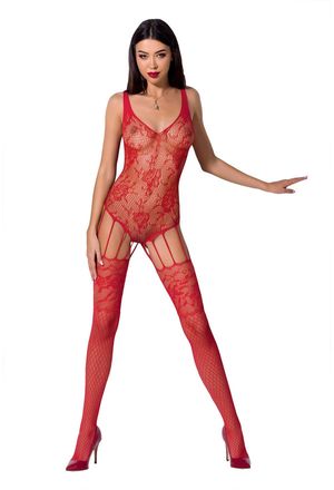 Passion Exklusiv - Bodystocking BS074 red