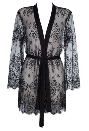 axami - Peignoir V-8390 black axami - Peignoir V-8390 black
