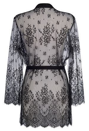 axami - Peignoir V-8390 black axami - Peignoir V-8390 black