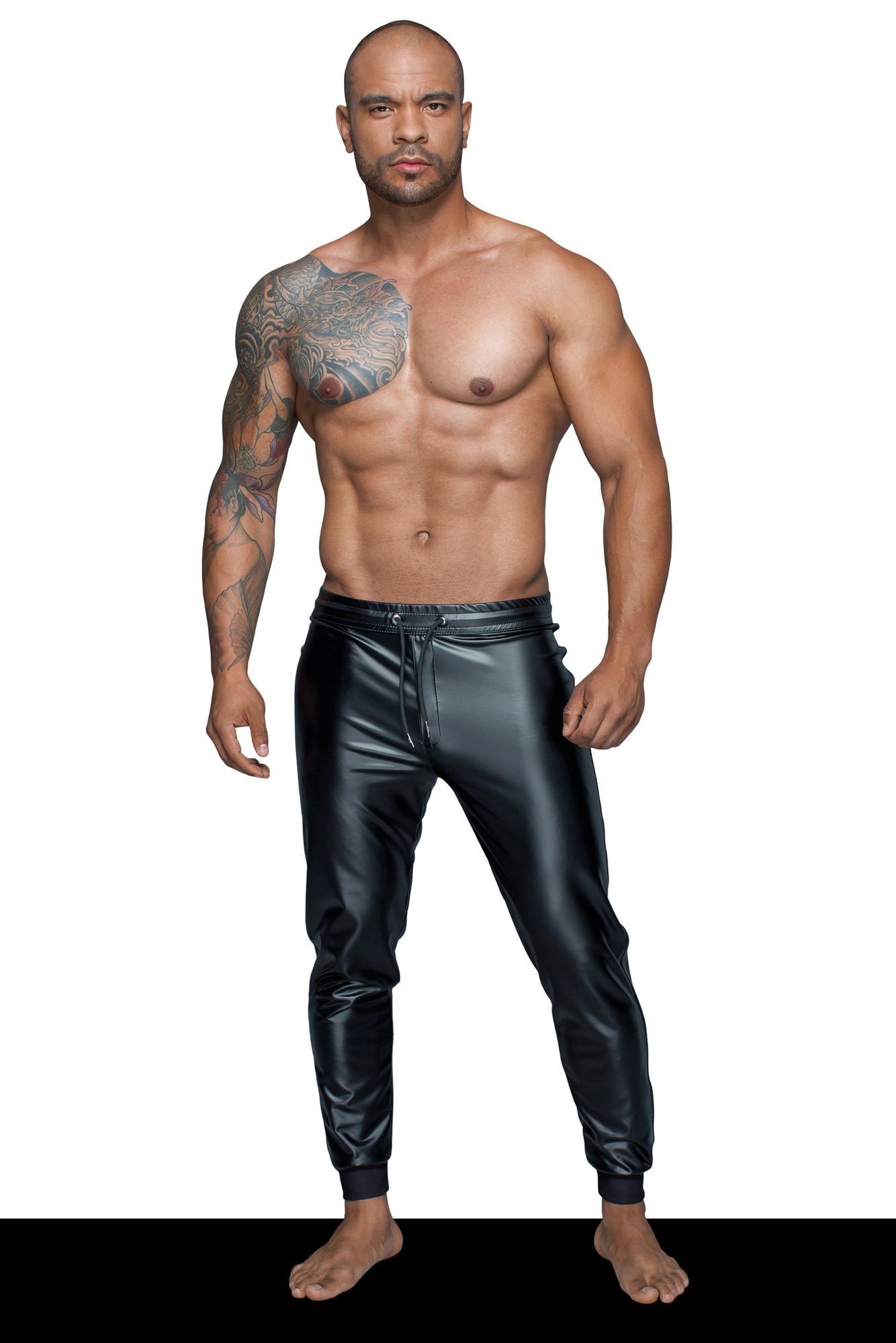 Noir Handmade - MissBehaved Collection-Treggings aus Powerwetlook H063 schwarz Noir Handmade - MissBehaved Collection-Treggings aus Powerwetlook H063 schwarz – Produktbild 1