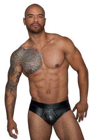 Noir Handmade-MissBehaved Collection-Shorts mit durchgehendem Reißverschluss H065 schwarz Noir Handmade-MissBehaved Collection-Shorts mit durchgehendem Reißverschluss H065 schwarz