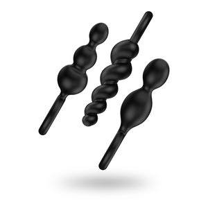 SATISFYER-Plugs Added Value Pack schwarz SATISFYER-Plugs Added Value Pack schwarz