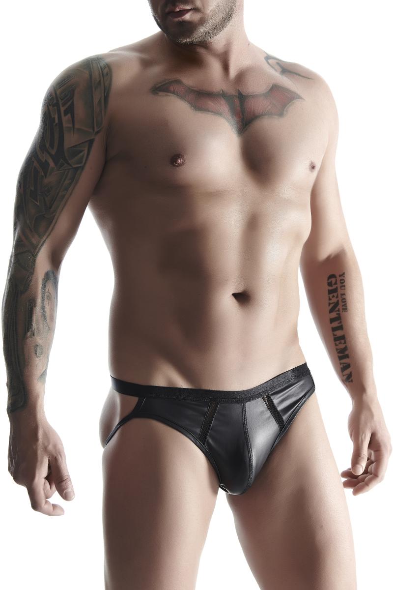 Regnes Fetish Planet - Jock Slip BRI022 schwarz – Produktbild 1