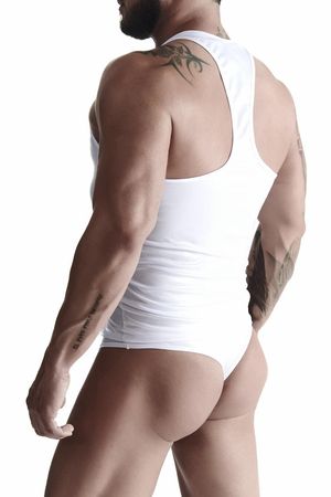 Regnes Fetish Planet - Muscle-Shirt TSH004 weiß Regnes Fetish Planet - Muscle-Shirt TSH004 weiß