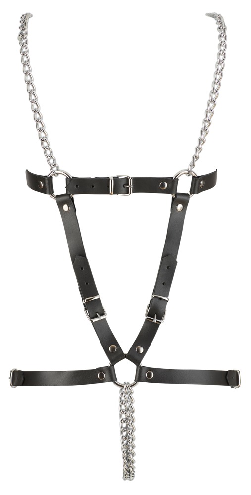 ZADO-Leder Ketten-Harness schwarz ZADO-Leder Ketten-Harness schwarz – Produktbild 4