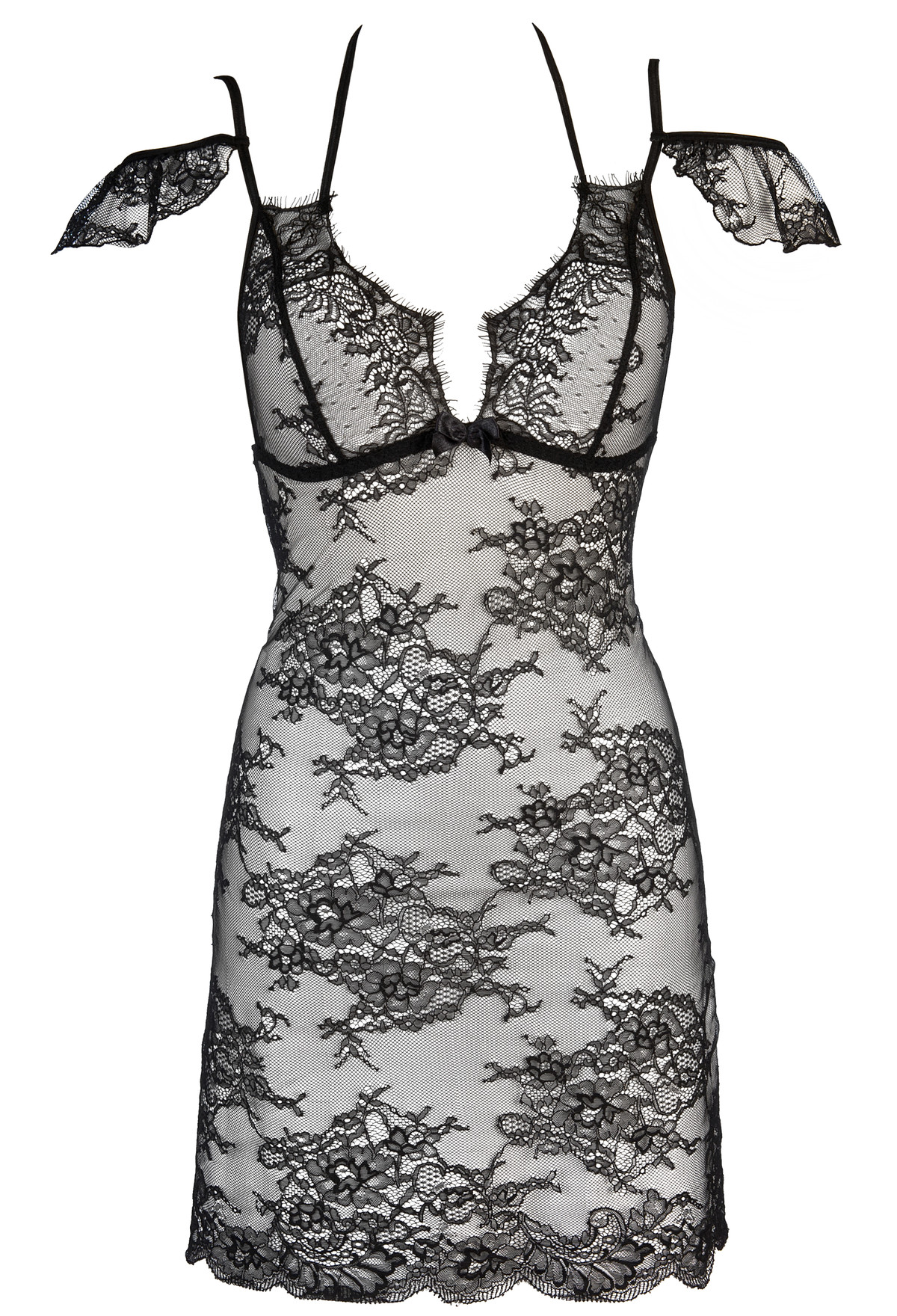 Axami - Babydoll & String schwarz Axami - Babydoll & String schwarz – Produktbild 4