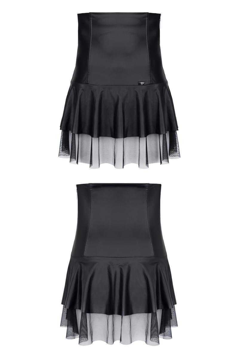 Regnes Fetish Planet - Crossdresser Fetish Line - Wetlook Rock CRD001 schwarz – Produktbild 6