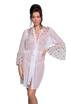 Passion - Lovelia Peignoir weiß