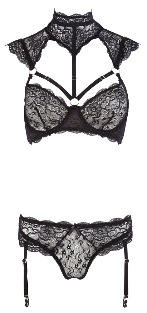 Cottelli Collection - BH Set Spitze schwarz Cottelli Collection - BH Set Spitze schwarz – Produktbild 3