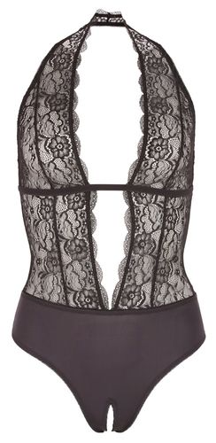 Cottelli Collection - Body ouvert schwarz