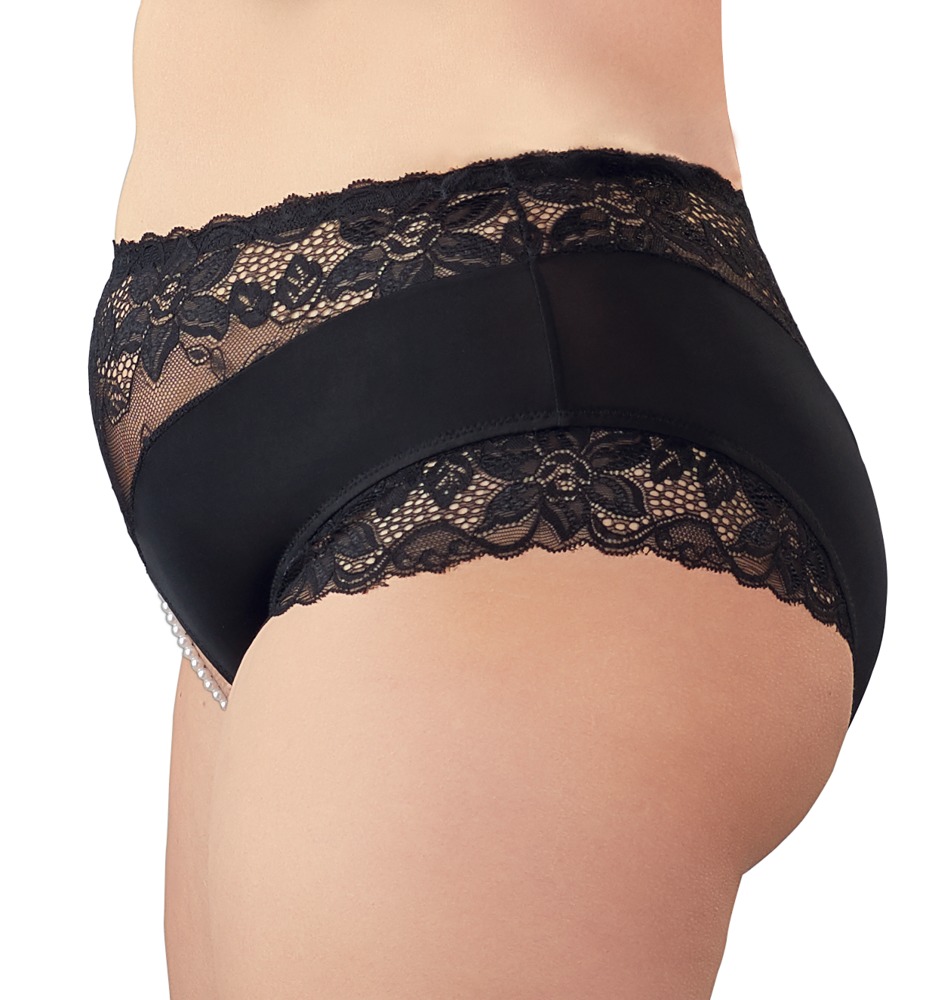Cottelli Collection - Ouvert-Slip mit Spitze & Perlenkette Cottelli Collection - Ouvert-Slip mit Spitze & Perlenkette – Produktbild 2