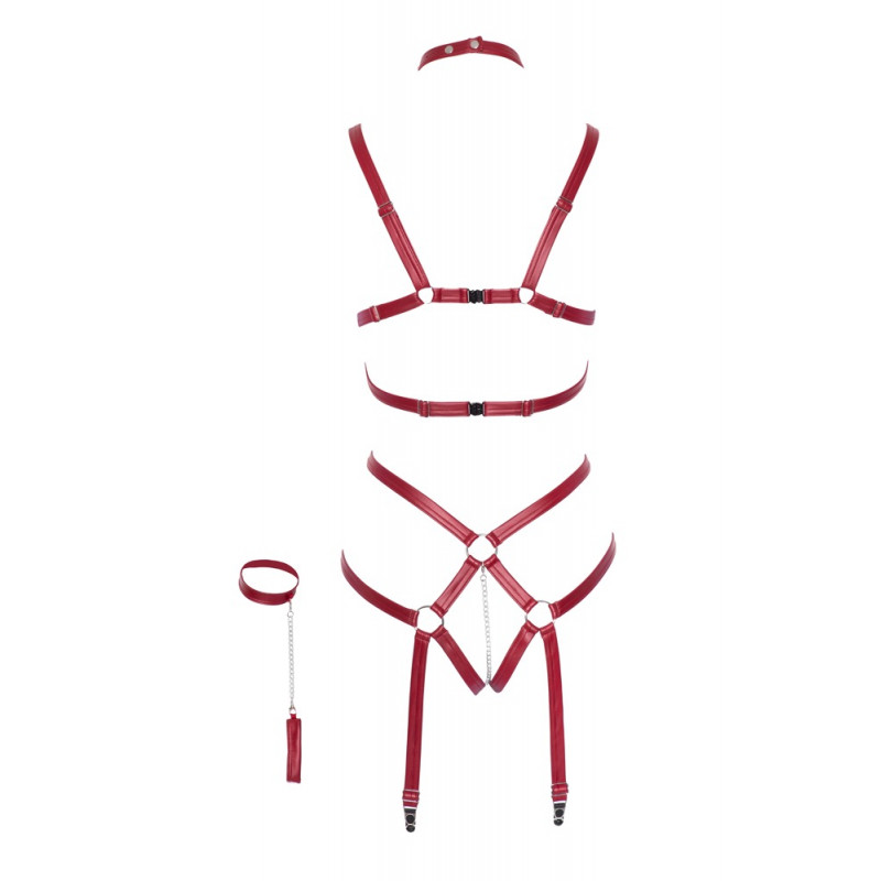 Bad Kitty - Riemen Body dunkelrot Bad Kitty - Riemen Body dunkelrot – Produktbild 3