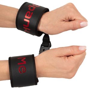 Bad Kitty - Spank me Cuffs schwarz/rot Bad Kitty - Spank me Cuffs schwarz/rot