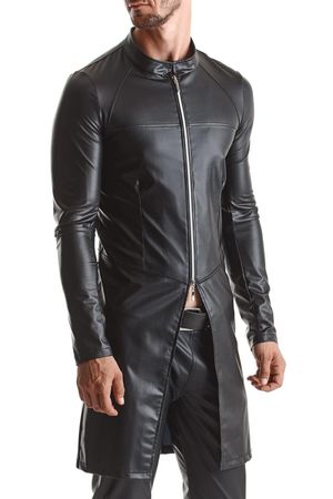 Regnes Fetish Planet - Wetlook Herren Mantel schwarz Regnes Fetish Planet - Wetlook Herren Mantel schwarz