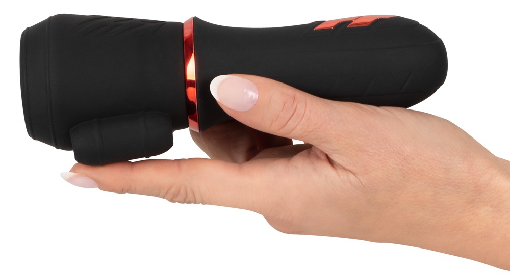 Rebel - Glans Masturbator mit 2 Motoren schwarz Rebel - Glans Masturbator mit 2 Motoren schwarz – Produktbild 4