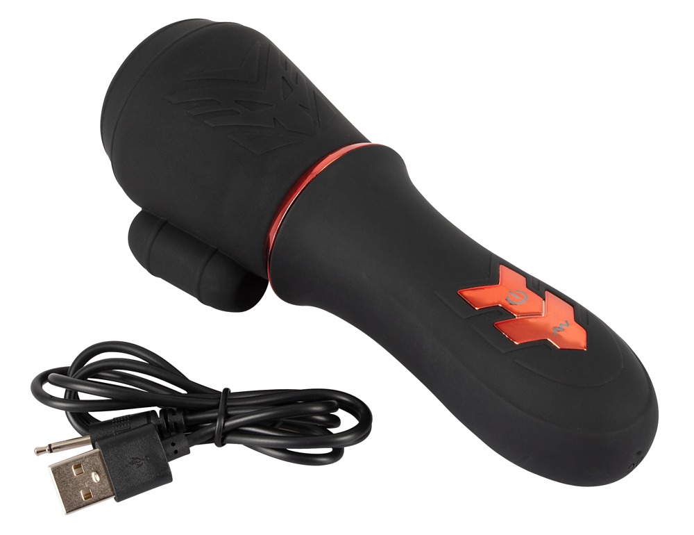Rebel - Glans Masturbator mit 2 Motoren schwarz Rebel - Glans Masturbator mit 2 Motoren schwarz – Produktbild 6