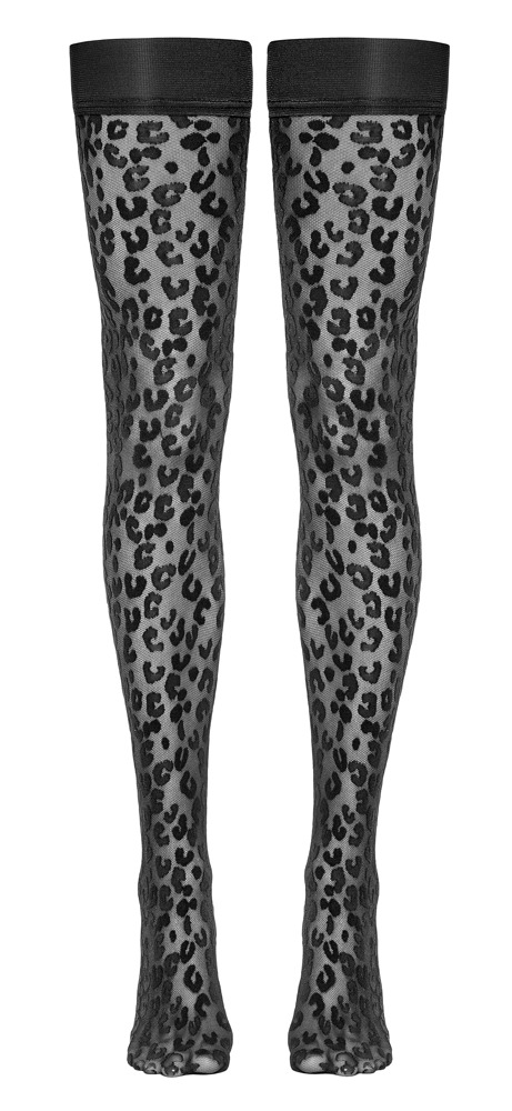Cottelli Legwear - Halterlose Strümpfe schwarz Cottelli Legwear - Halterlose Strümpfe schwarz – Produktbild 4