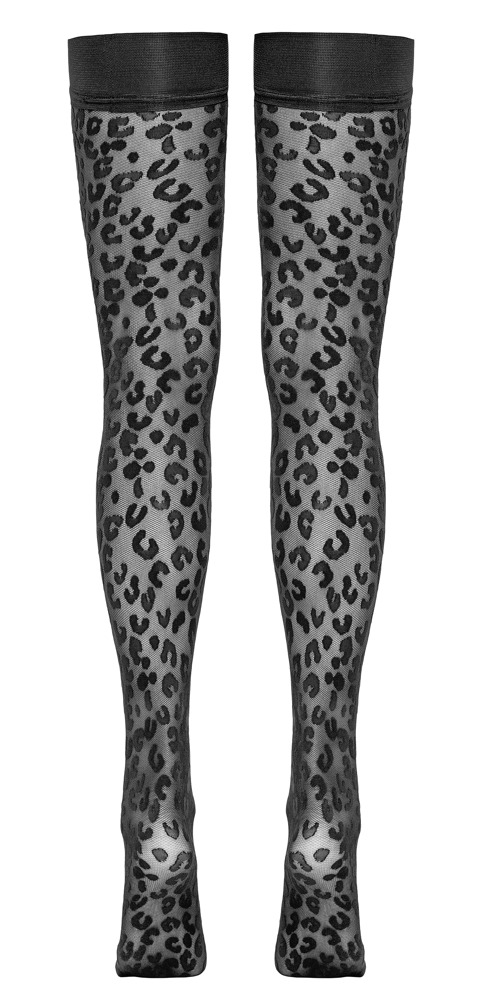 Cottelli Legwear - Halterlose Strümpfe schwarz Cottelli Legwear - Halterlose Strümpfe schwarz – Produktbild 5