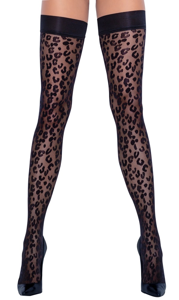Cottelli Legwear - Halterlose Strümpfe schwarz Cottelli Legwear - Halterlose Strümpfe schwarz – Produktbild 2