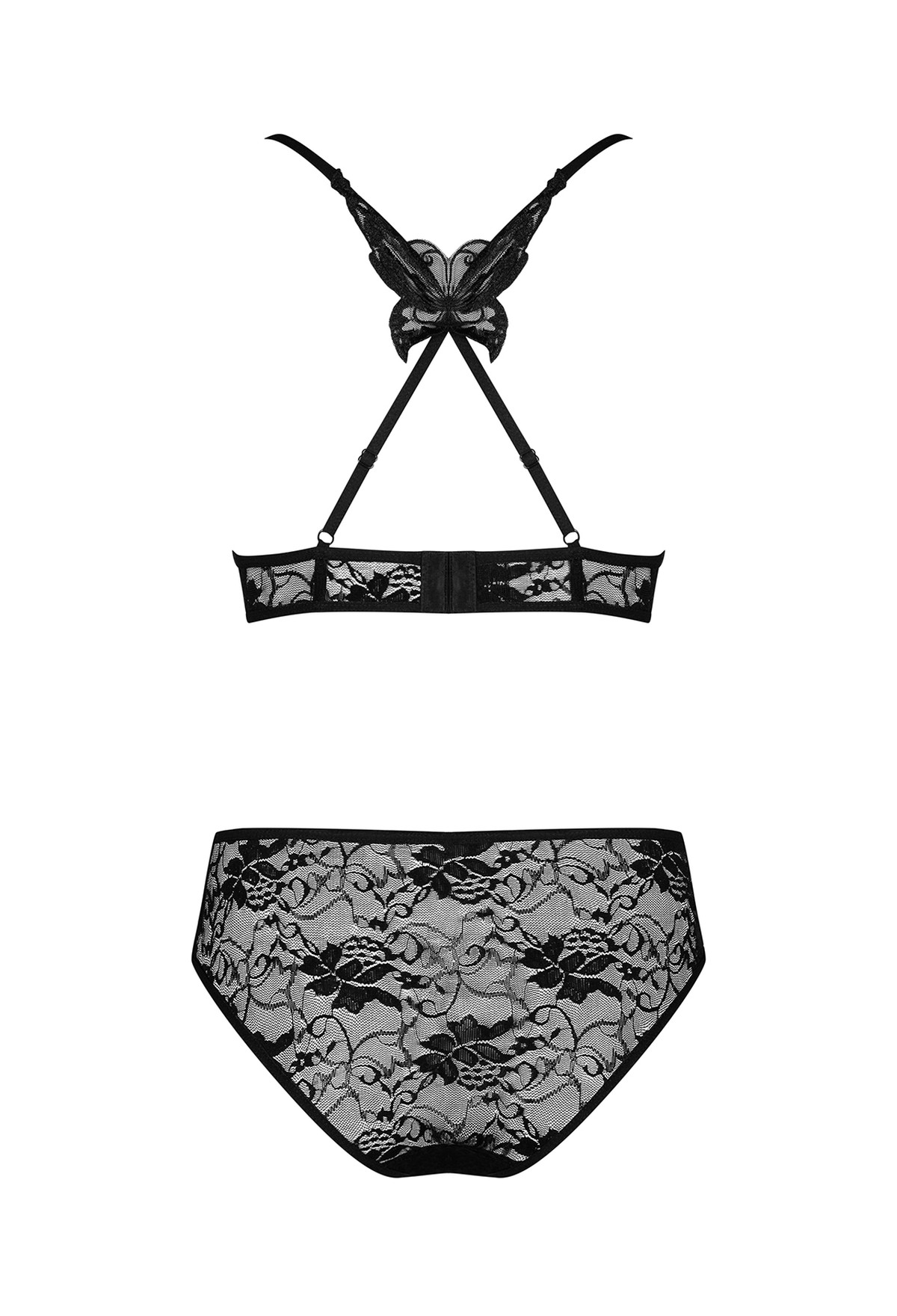 Obsessive - Kokietta Dessous Set schwarz Obsessive - Kokietta Dessous Set schwarz – Produktbild 4